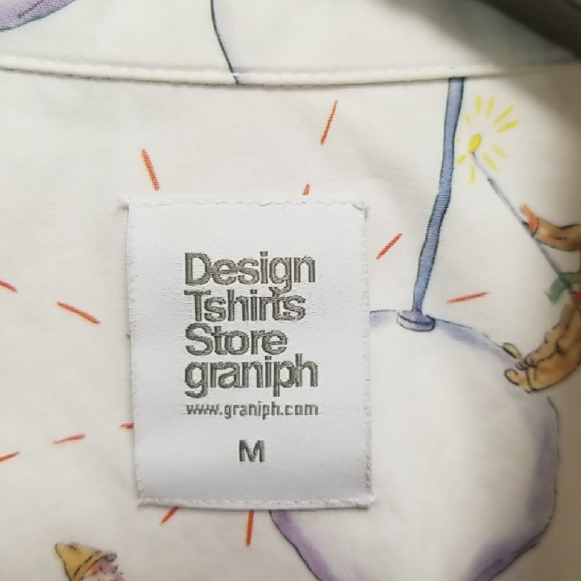 Design Tshirts Store graniph(グラニフ)のグラニフ　星の王子様シャツM メンズのトップス(シャツ)の商品写真