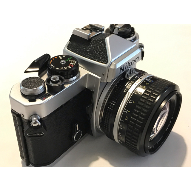 Nikon(ニコン)の sidandnancy様 Nikon EF 定番の50mm 単焦点レンズ スマホ/家電/カメラのカメラ(フィルムカメラ)の商品写真
