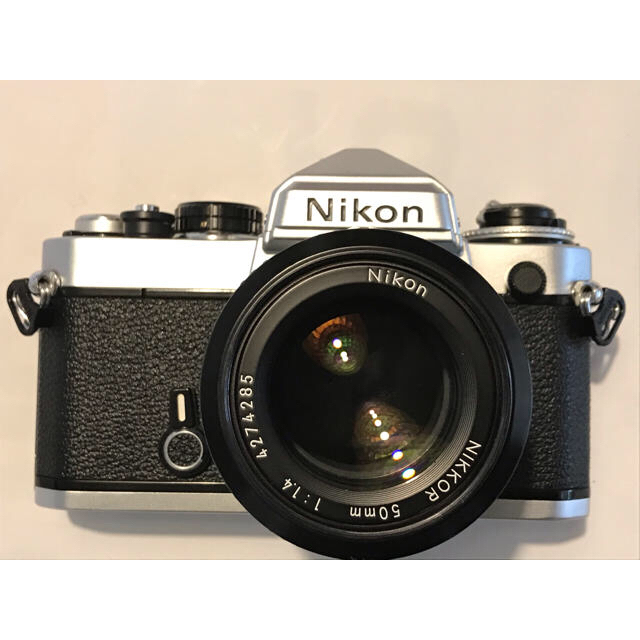 Nikon(ニコン)の sidandnancy様 Nikon EF 定番の50mm 単焦点レンズ スマホ/家電/カメラのカメラ(フィルムカメラ)の商品写真