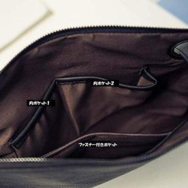 クラッチバッグ ミニバッグ グレー ユニセックス レディースのバッグ(クラッチバッグ)の商品写真