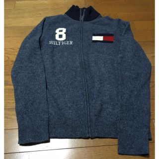 トミーヒルフィガー(TOMMY HILFIGER)のトミーヒルフィガー　ニット　ラムウール　週末限定お値下げ(カーディガン)