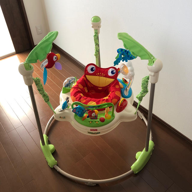 Fisher-Price(フィッシャープライス)の【送料込】ジャンパルー（レインフォレスト） キッズ/ベビー/マタニティのおもちゃ(ベビージム)の商品写真