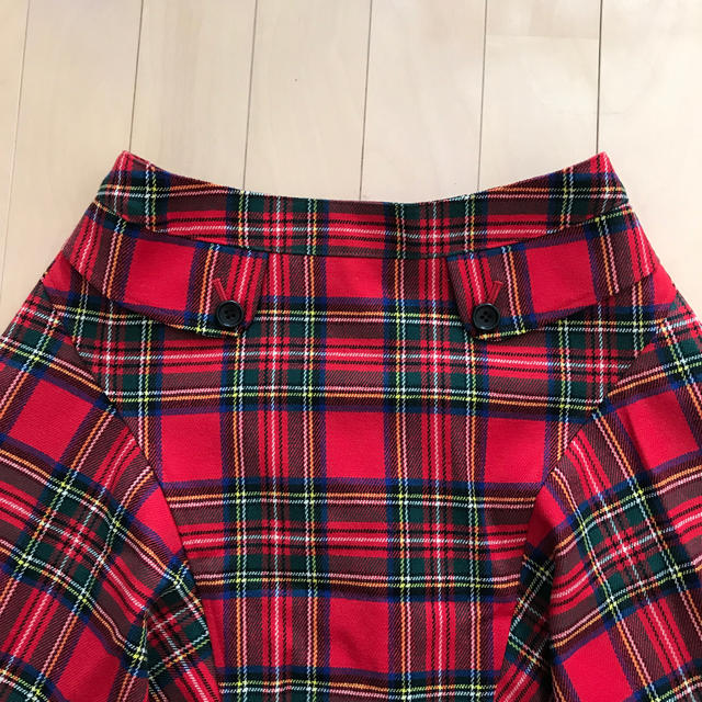 Yorkland(ヨークランド)のYorkland チェックスカート レディースのスカート(ひざ丈スカート)の商品写真