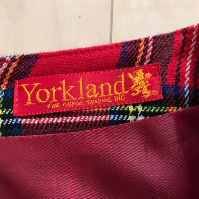 Yorkland(ヨークランド)のYorkland チェックスカート レディースのスカート(ひざ丈スカート)の商品写真