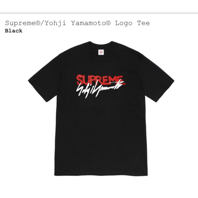 Supreme®/Yohji Yamamoto® Logo Tee ロゴTシャツ