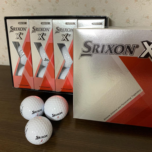 Srixon(スリクソン)のダンロップ スリクソン-X2  新品10ダース スポーツ/アウトドアのテニス(ボール)の商品写真