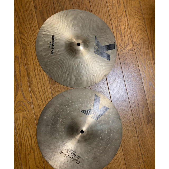 zildjian k custom dark HIHAT bottom hat  楽器のドラム(シンバル)の商品写真