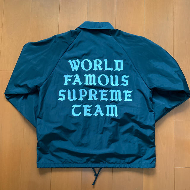 ナイロンジャケットsupreme world famous coaches jacket