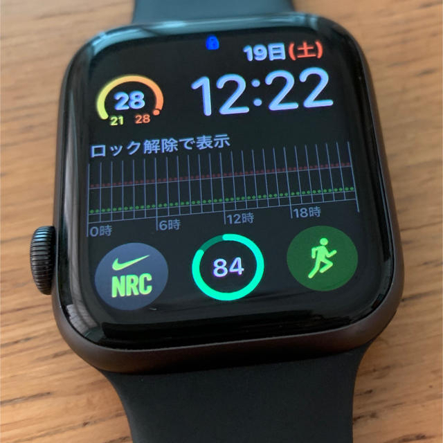 Apple Watch 4 GPSモデル　44mm最大容量77%