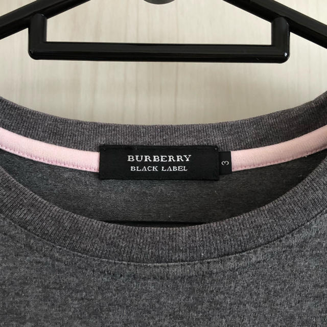 BURBERRY BLACK LABEL(バーバリーブラックレーベル)のバーバリーブラックレーベル カットソー Lサイズ メンズのトップス(Tシャツ/カットソー(半袖/袖なし))の商品写真