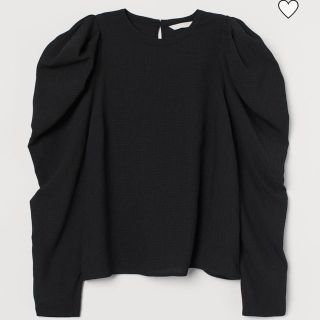 エイチアンドエム(H&M)の【新品未使用】H&M パフスリーブブラウス(シャツ/ブラウス(長袖/七分))