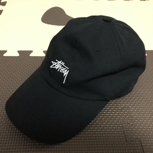 STUSSY(ステューシー)の【ゆー様専用】キャップ ステューシー黒 レディース レディースの帽子(キャップ)の商品写真