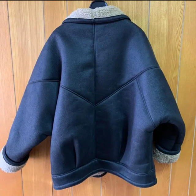 moussy FAUX MOUTON DOLMAN ジャケット