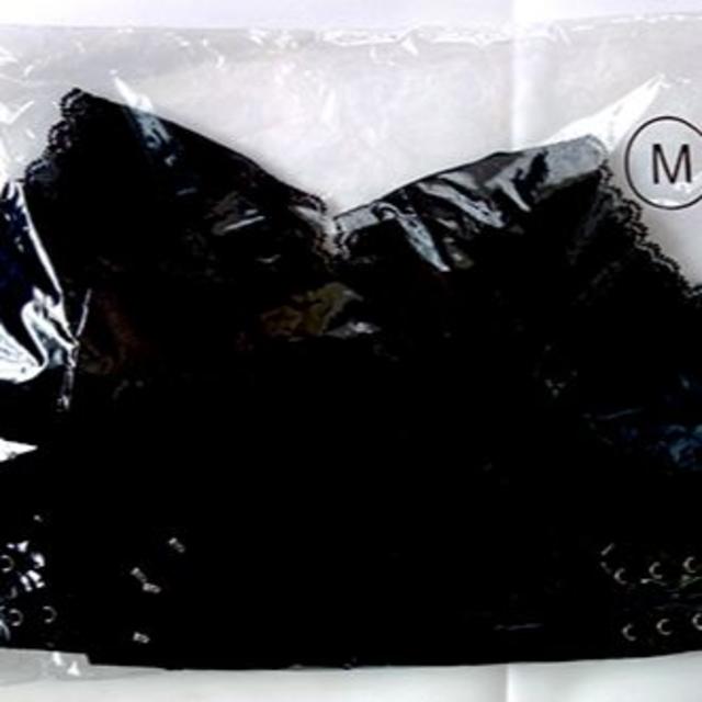 ブラジャー ナイトブラ 新品 黒 Mサイズ 育乳 ブラ 2枚 セット 美胸 レディースの下着/アンダーウェア(ブラ)の商品写真