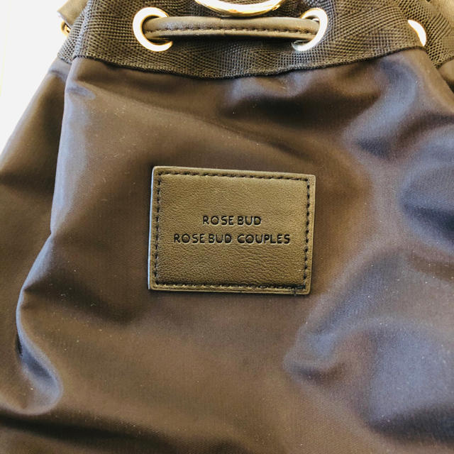 ROSE BUD(ローズバッド)の3WAY巾着バックROSEBUD×OUTDOOR新品同様 レディースのバッグ(ショルダーバッグ)の商品写真