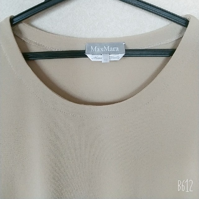 Max Mara(マックスマーラ)のマックスマーラシルバータグトップスサイズ40 レディースのトップス(カットソー(半袖/袖なし))の商品写真