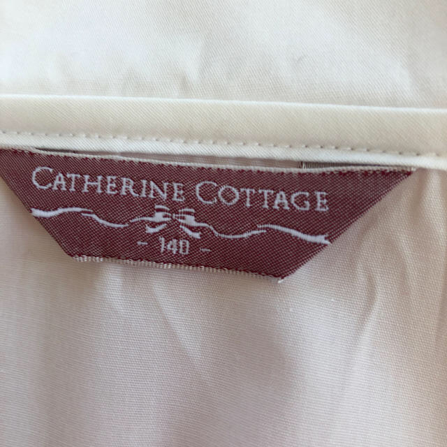 Catherine Cottage(キャサリンコテージ)のキャサリンコテージ　140サイズ　ブラウス　白 キッズ/ベビー/マタニティのキッズ服女の子用(90cm~)(ブラウス)の商品写真