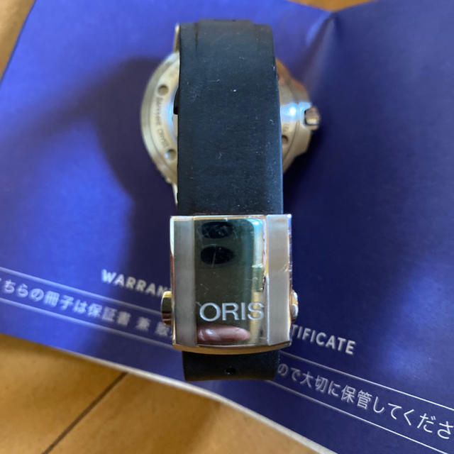 ORIS(オリス)のオリス　アクイスデイト　39m 300m防水 メンズの時計(腕時計(アナログ))の商品写真