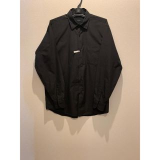 コモリ(COMOLI)の19ss comoli コモリシャツ ブラック サイズ1(シャツ)