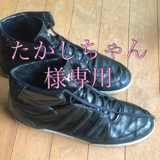 ワイスリー(Y-3)のY-3  革ハイトップスニーカーブーツ(スニーカー)