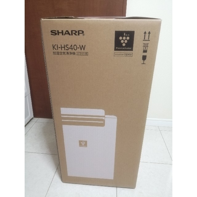 SHARP プラズマクラスター25000 KI-HS40-W