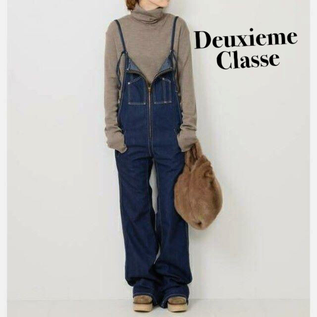 DEUXIEME CLASSE(ドゥーズィエムクラス)の新品ドゥーズィエム購入JOHNBULLフレンチサロペット38 レディースのパンツ(サロペット/オーバーオール)の商品写真