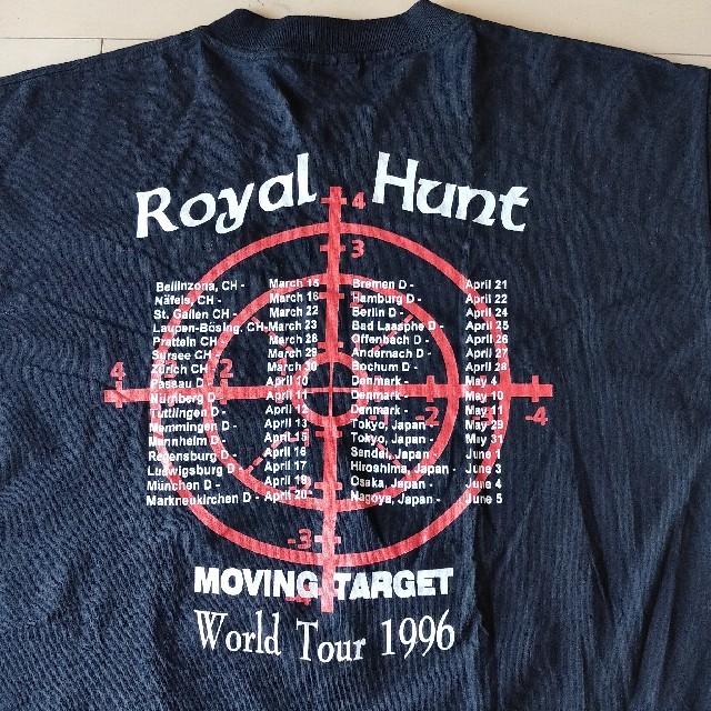 90'S 当時物　ROYAL HUNT Tシャツ　ヴィンテージ　ロイヤルハント