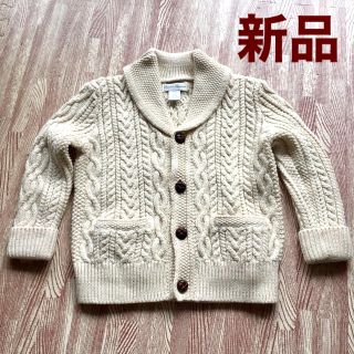 ポロラルフローレン(POLO RALPH LAUREN)の【新品未使用】ラルフローレン  カーディガン　アイボリー　サイズ24M(カーディガン)