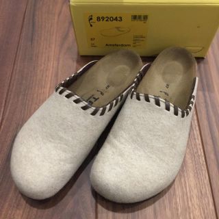 ビルケンシュトック(BIRKENSTOCK)のビルケンシュトック  タタミ　37 ベージュ(サンダル)