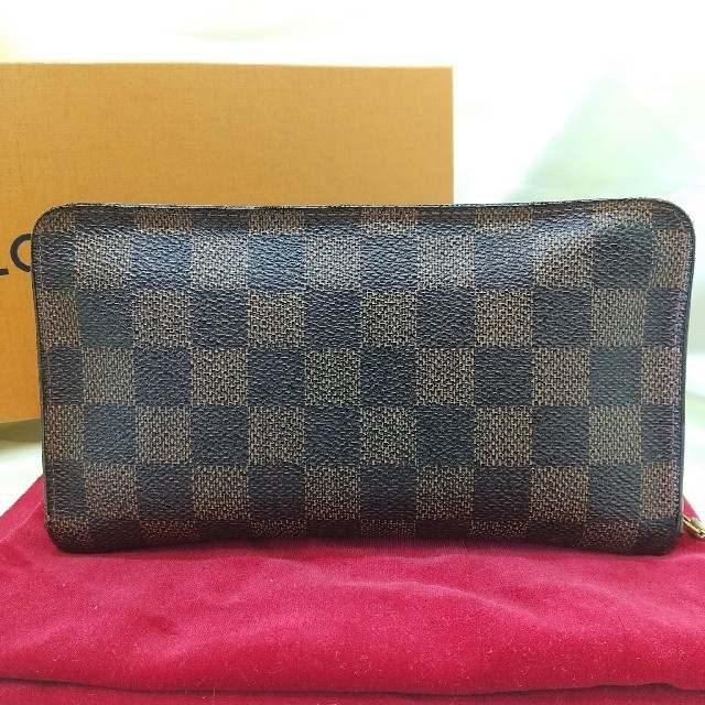 LOUIS VUITTON(ルイヴィトン)のLOUISVUITTON ルイヴィトンダミエ ポルトモネ・ジップ メンズのファッション小物(長財布)の商品写真