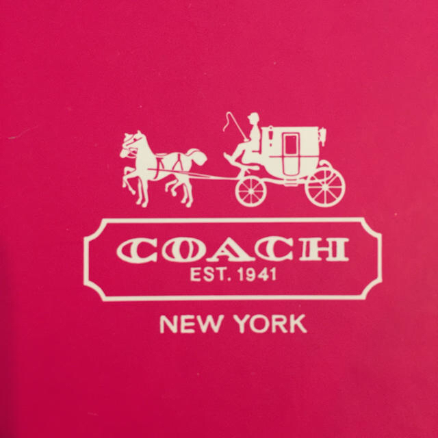 COACH(コーチ)のcoach メモ帳 〔ピンク〕 エンタメ/ホビーのコレクション(ノベルティグッズ)の商品写真