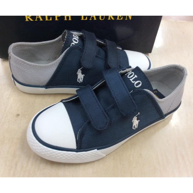 POLO RALPH LAUREN(ポロラルフローレン)のポロラルフローレン ダリアンEZ 21.0cm カジュアルスニーカー 男女兼用 キッズ/ベビー/マタニティのキッズ靴/シューズ(15cm~)(スニーカー)の商品写真