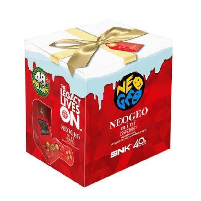NEOGEO mini  ネオジオミニ クリスマス限定版  紙袋付
