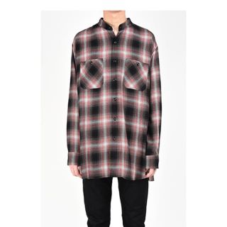 ラッドミュージシャン(LAD MUSICIAN)の17aw バンドカラーシャツ(シャツ)