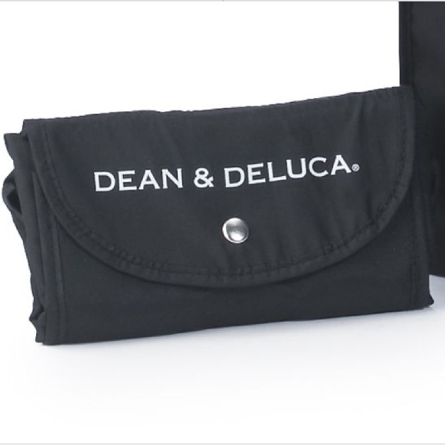 DEAN & DELUCA(ディーンアンドデルーカ)のDEAN＆DELUCA ディーン&デルーカ ショッピングバッグ エコバッグ 黒 レディースのバッグ(エコバッグ)の商品写真