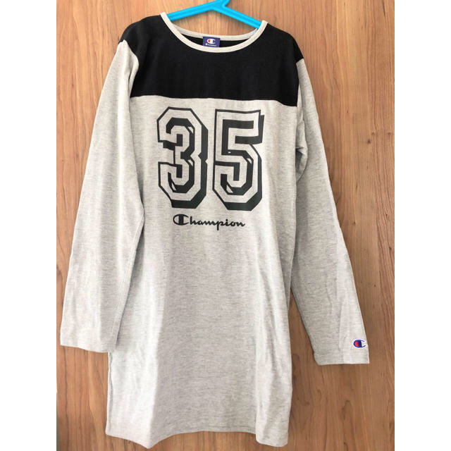 Champion(チャンピオン)の160cm★Championワンピース キッズ/ベビー/マタニティのキッズ服女の子用(90cm~)(ワンピース)の商品写真