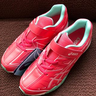 アシックス(asics)のアンジリエ様専用　ジュニアシューズ レーザービーム　ピンク　24.0cm  (スニーカー)