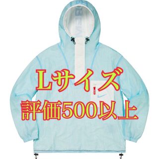 シュプリーム(Supreme)のsupreme アノラック ブルー L(ナイロンジャケット)