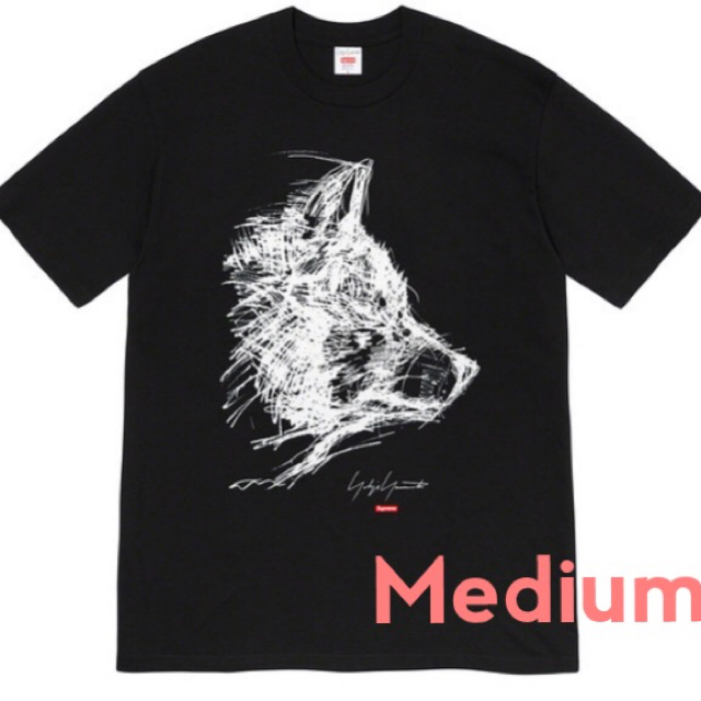 Supreme(シュプリーム)のSupreme Yohji Yamamoto Scribble Wolf Tee メンズのトップス(Tシャツ/カットソー(半袖/袖なし))の商品写真