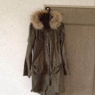 リアルファー付きモッズコート(モッズコート)