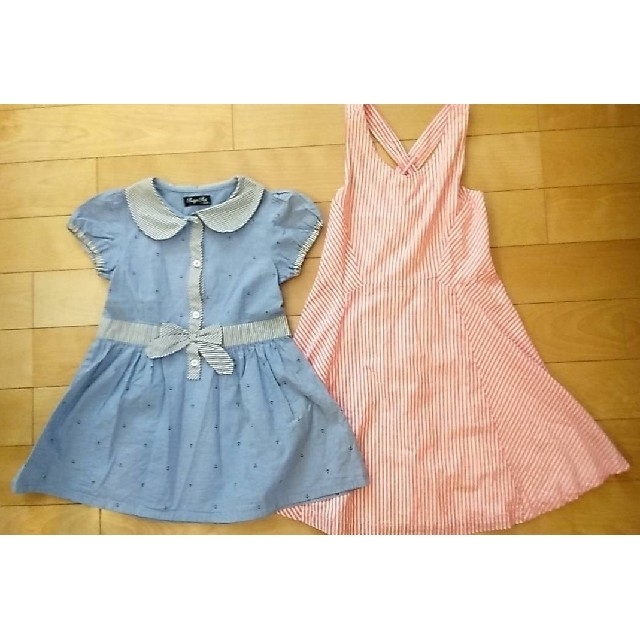 mezzo piano(メゾピアノ)の女児服まとめ売り キッズ/ベビー/マタニティのキッズ服女の子用(90cm~)(ワンピース)の商品写真