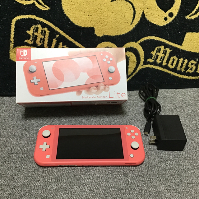 Nintendo Switch(ニンテンドースイッチ)のターコイズ コーラル あつもり セット エンタメ/ホビーのゲームソフト/ゲーム機本体(家庭用ゲーム機本体)の商品写真