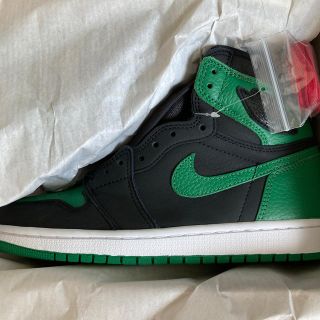 ナイキ(NIKE)の26cm  air  jordan1 pine green(スニーカー)