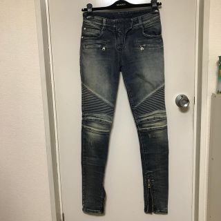 バルマン(BALMAIN)のBALMAIN バイカーデニム34(デニム/ジーンズ)