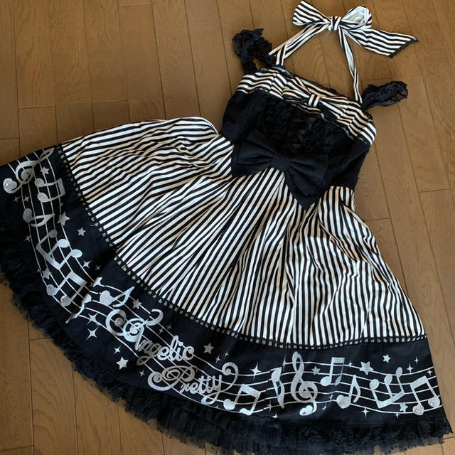 Angelic Pretty - メロディー柄ワンピース アンジェリックプリティの