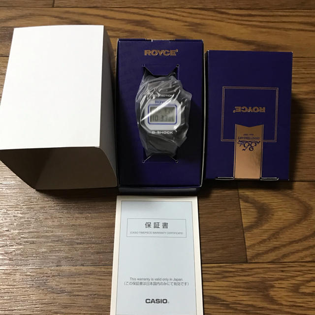 CASIO(カシオ)の【新品・非売品】G-SHOCK ロイズ創業35周年記念オリジナルモデル 腕時計 メンズの時計(腕時計(デジタル))の商品写真