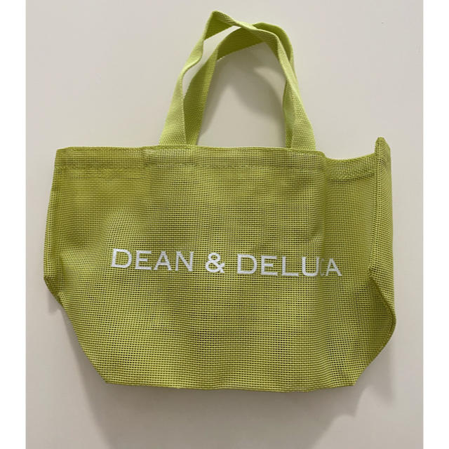DEAN & DELUCA(ディーンアンドデルーカ)の新品未使用　DEAN&DELUCA  トートバッグS ライムグリーン レディースのバッグ(トートバッグ)の商品写真