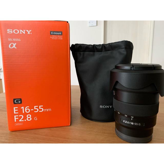 SONY E16-55mm F2.8 G SEL1655G 保護フィルター付スマホ/家電/カメラ