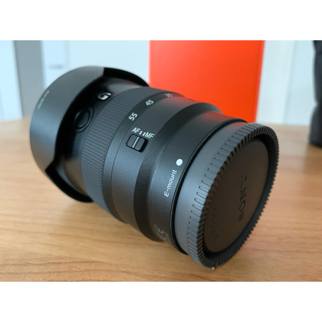 SONY(ソニー)のSONY E16-55mm F2.8 G SEL1655G 保護フィルター付 スマホ/家電/カメラのカメラ(レンズ(ズーム))の商品写真