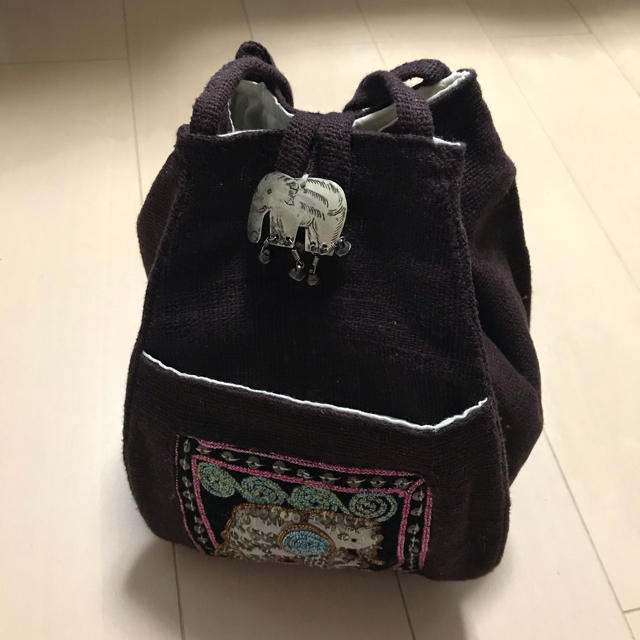 象さんバッグ レディースのバッグ(ハンドバッグ)の商品写真